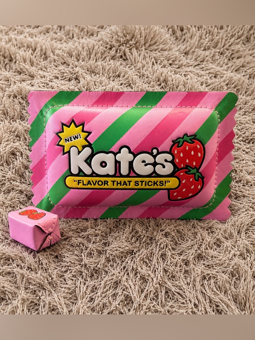 Kate Spade Bubble Gum Coin Zip Wallet